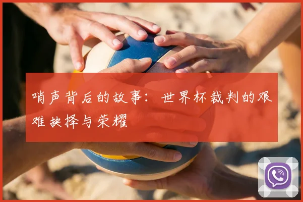 哨声背后的故事：世界杯裁判的艰难抉择与荣耀