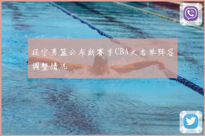 辽宁男篮公布新赛季CBA大名单阵容调整情况